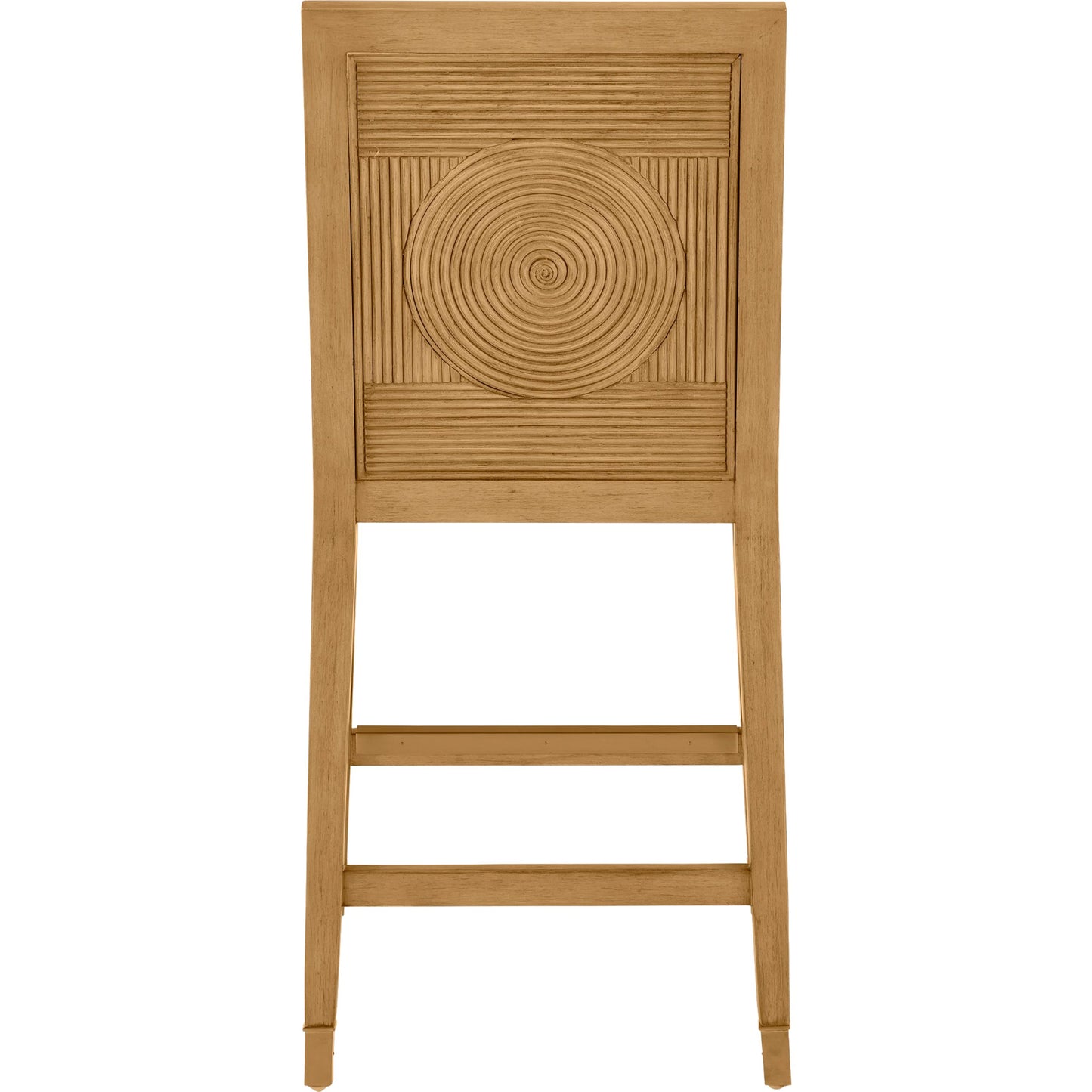 019 SI-2191838 | Additional Silo | Santos Side Chair by Currey and Company. Made from mahogany, rattan, brass in a modern style.