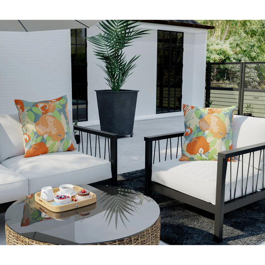 Lares Indoor/Outdoor Pillow by HedgeApple Essentials in multi. Made from polyester in a eclectic & global style.