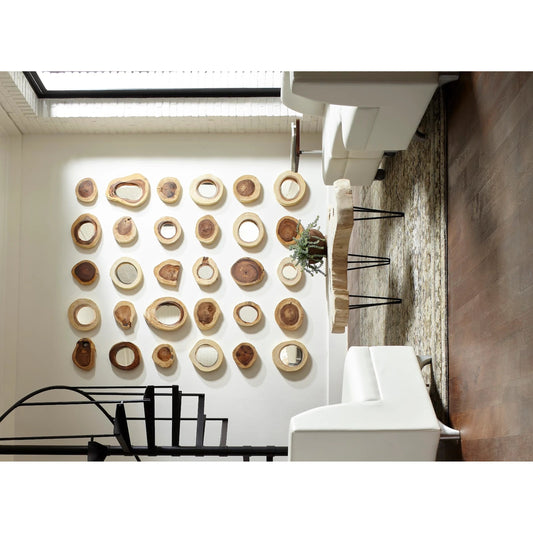 Chuleta Mirror by Phillips Collection in brown. Made from wood in a eclectic & global style.