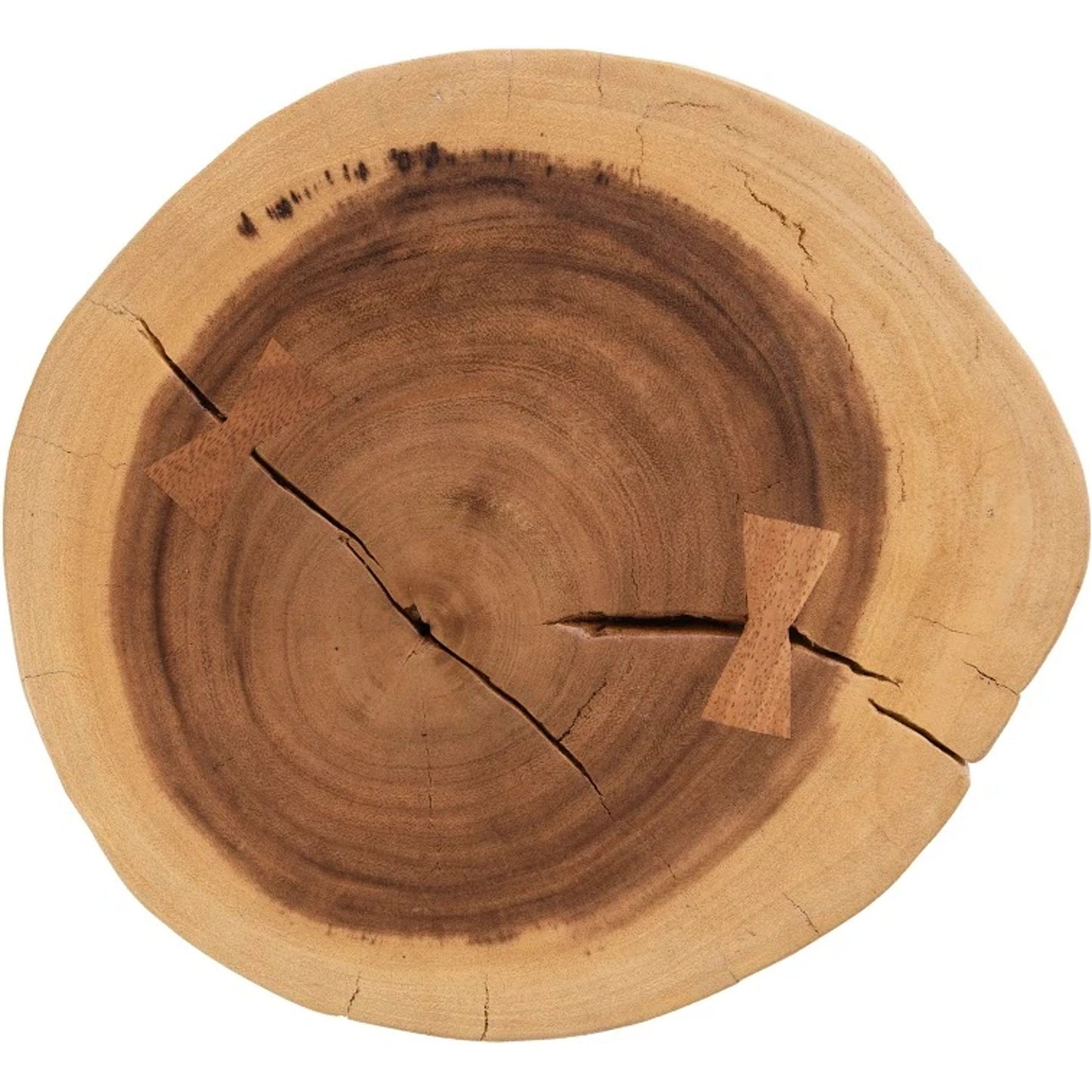 002 SR-939417 | Additional Silo | Stump Stool by Phillips Collection in brown and natural, assorted. Made from wood, chamcha in a eclectic & global style.