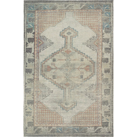 Theo THO05 Rug by Jaipur Living in blue. Made from 60% pet yarn 40% cotton in a unique style.