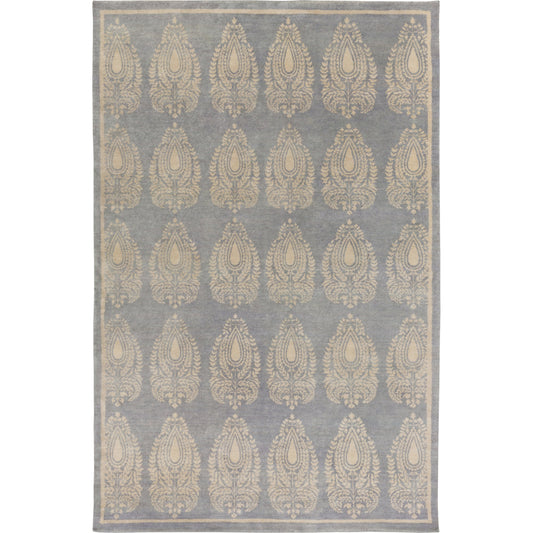 Thompson Rug - 13168 by Surya in gray, taupe. Made from 100% wool in a unique style.