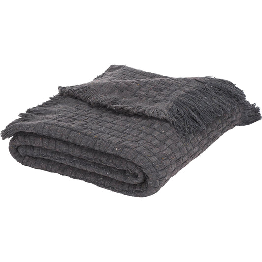 Caldwell Throw by HedgeApple Essentials. Made from cotton in a rustic style.