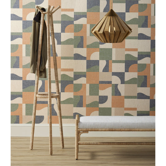 Plunge Pendant by Currey and Company in toffee, brass. Made from wrought iron, wood in a modern style.
