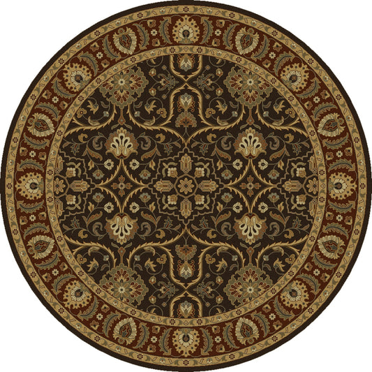 001 49982-3443 | Primary Silo | Timeless TIM-7920 Indoor/Outdoor Rug by Surya in light brown, burnt orange, medium brown, sky blue, dark brown. Made from 100% new zealand hard twist wool in a unique style.