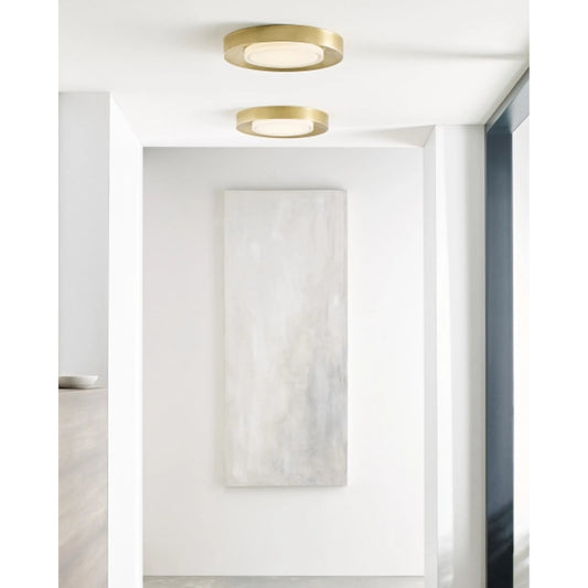 Hilo 16" Flush Mount by Visual Comfort & Co.. Made from steel or brass in a transitional style.