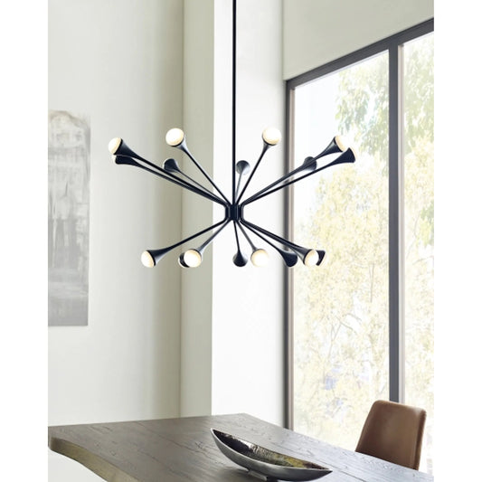 Lody 18-Light Chandelier by Visual Comfort & Co.. Made from steel in a modern style.