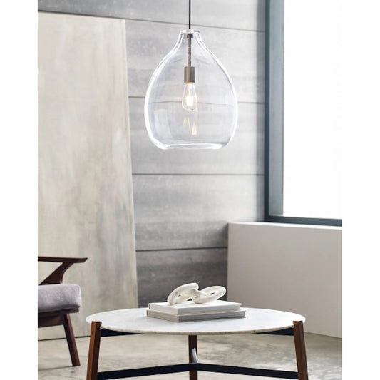 Quinton Pendant by Tech Lighting. Made from glass in a cottage & farmhouse style.