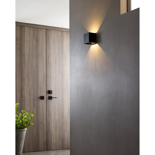 Vex 5" Outdoor Wall by Visual Comfort & Co.. Made from aluminum in a transitional style.