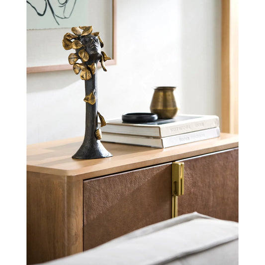 Asintmah Decorative Object- 532484 by Surya in metallic bronze and antiqued bronze. Made from main: metal in a modern style.