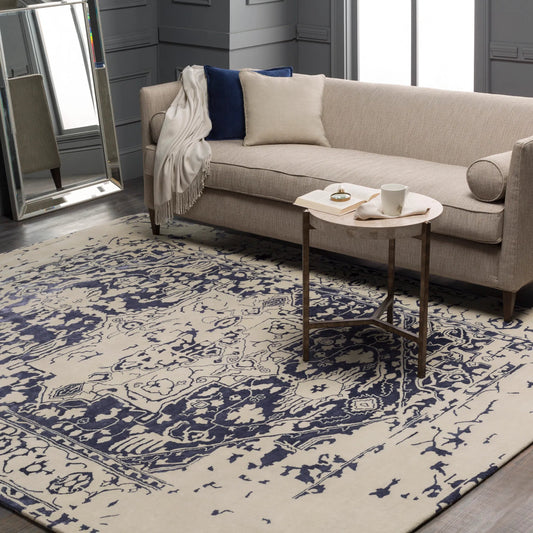 Temple Rug - 12941 by Surya. Made from 60% viscose, 40% wool in a unique style.