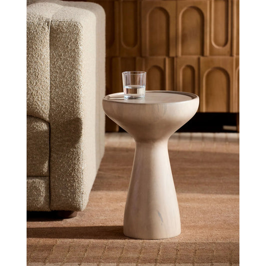 Tomlee End Table by Surya in lacquered. Made from mango wood in a transitional style.