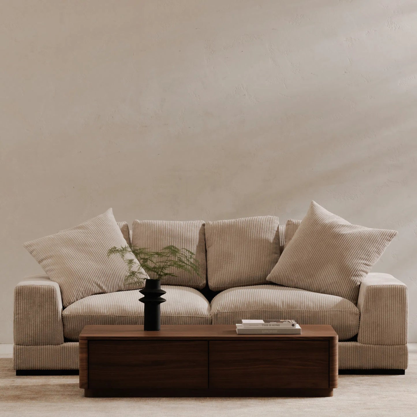 018 SI-2253947 | Lifestyle | Plunge Sofa by Moe's Home Collection. Made from unique in a unique style.
