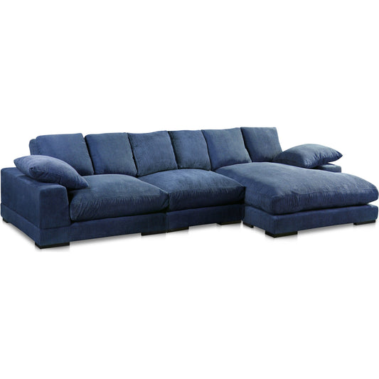 Plunge Large Sectional by Moe's Home Collection. Made from upholstery: 100% polyester, solid wood, plywood construction, s-springs, webbing support, high density foam, fiber-fill in a modern style.