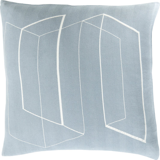 001 O-SURYA-TO010-2222D,O-SURYA-TO010-2222P | Primary Silo | Teori Indoor/Outdoor Pillow by Surya. Made from 100% cotton in a modern style.