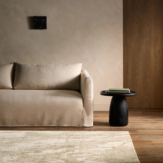 Toprak TOP02 Rug by Jaipur Living in ivory. Made from 100% polyester in a unique style.