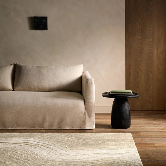 Toprak TOP03 Rug by Jaipur Living in tan. Made from 100% polyester in a unique style.