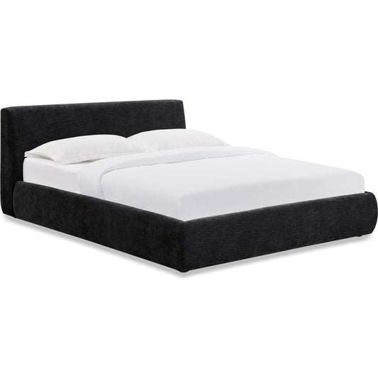 Isla Textured Velvet Bed by TOV Furniture. Made from mdf, velvet in a modern style.