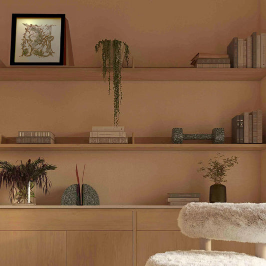 Gabby Speckled Decorative Barbell by TOV Furniture. Made from concrete in a eclectic & global style.