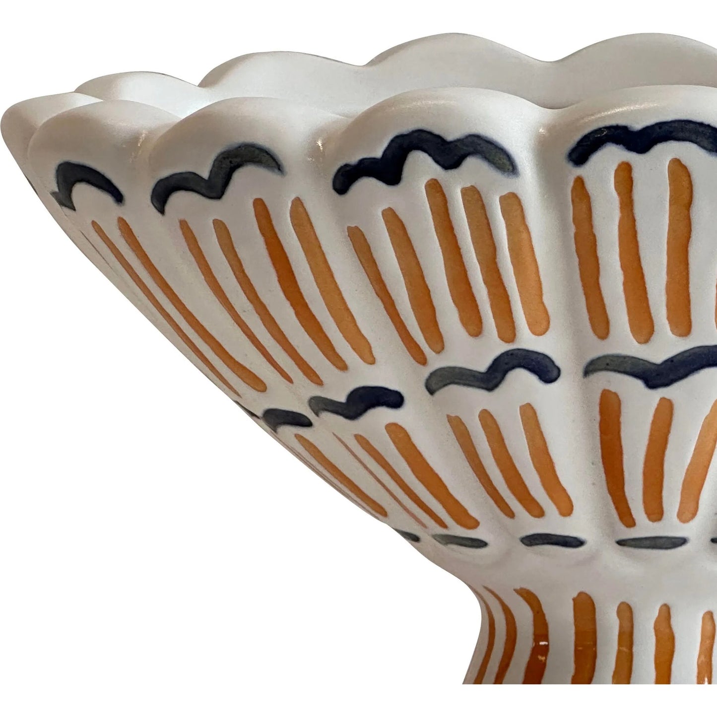 002 SI-2519513 | Closeup | Roman Coral Bowl by TOV Furniture. Made from ceramic in a eclectic & global style.