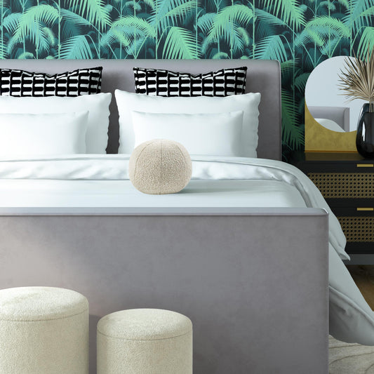 Boba Boucle Pillow by TOV Furniture. Made from unique in a cottage & farmhouse style.