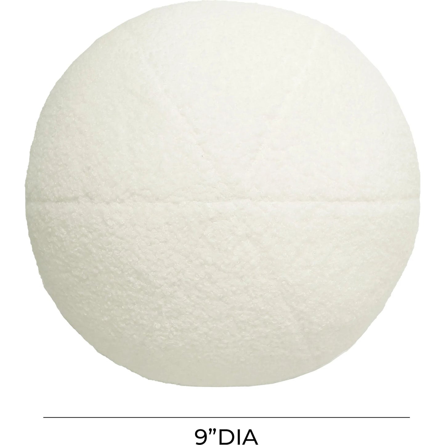 003 SI-2248156 | Additional Silo | Boba Vegan Shearling Pillow by TOV Furniture in cream. Made from vegan shearling in a transitional style.