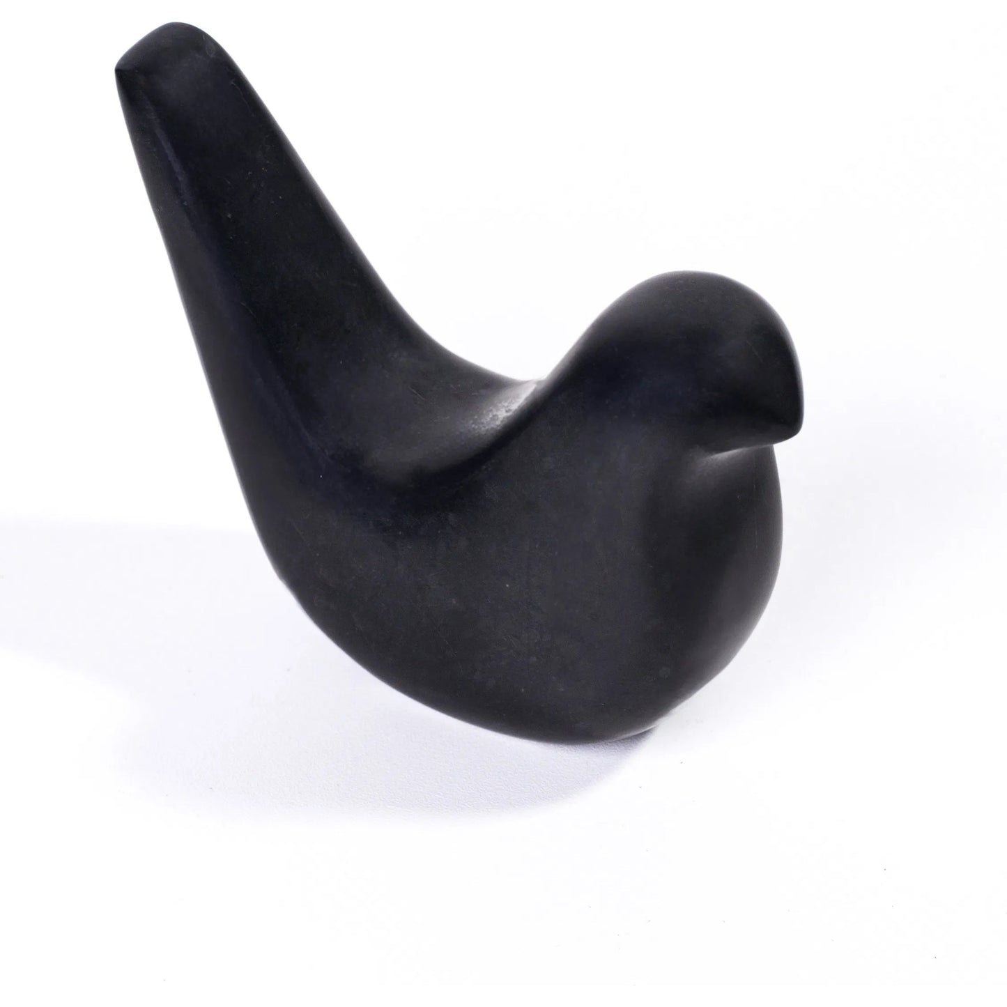 001 SI-2532627 | Additional Silo | Bird Statue by TOV Furniture in black. Made from marble in a unique style.