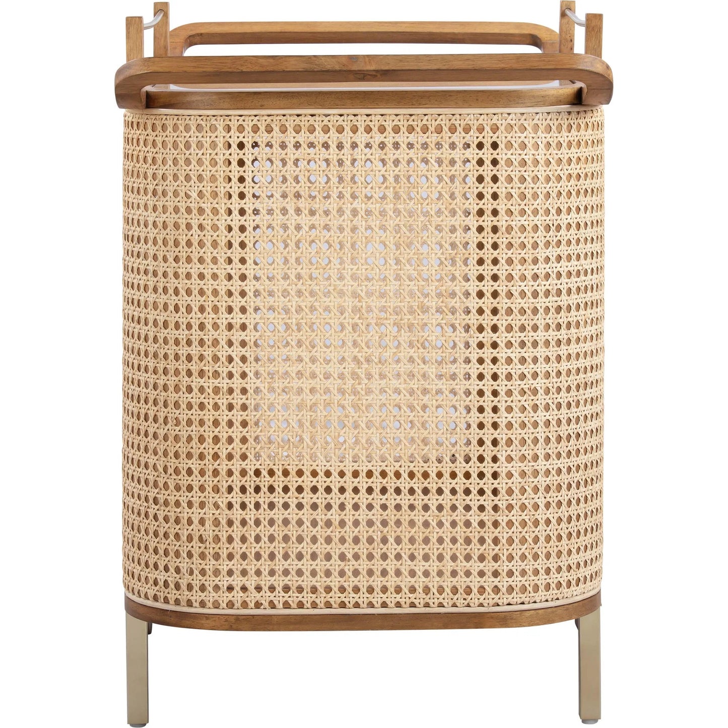 003 SI-2248583 | Additional Silo | Yuma Rattan Bar Cart by TOV Furniture in natural. Made from iron, plywood, wood in a unique style.