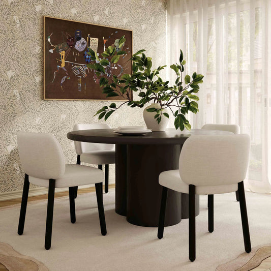 Foxy Performance Fabric Dining Chair by TOV Furniture. Made from unique in a transitional style.