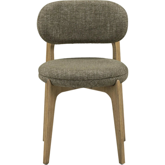 003 SI-2454293 | Primary Silo | Carnation Performance Fabric Dining Chair by TOV Furniture. Made from fabric, plywood, rubberwood in a unique style.