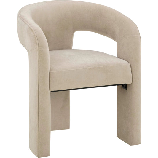 000 SI-2454328 | Primary Silo | Malone Performance Chenille Dining Chair by TOV Furniture. Made from fabric, metal, plywood in a unique style.