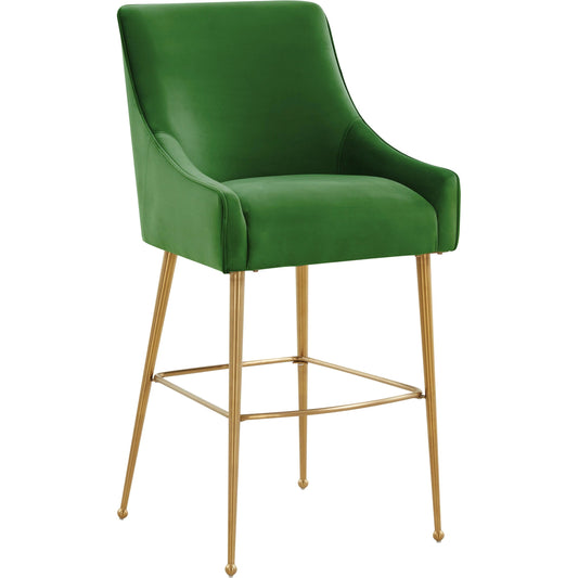 Beatrix Velvet Counter Stool by TOV Furniture. Made from velvet in a modern style.