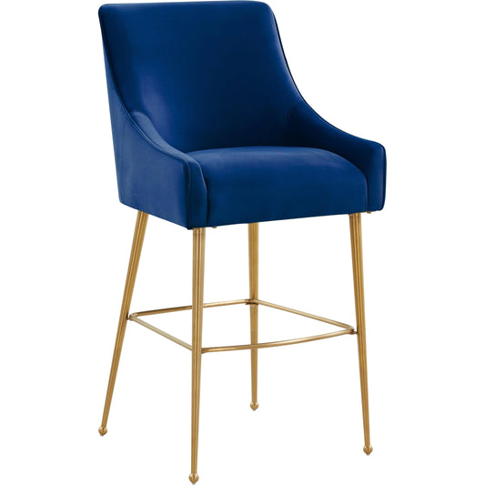 Beatrix Velvet Counter Stool by TOV Furniture. Made from velvet in a modern style.