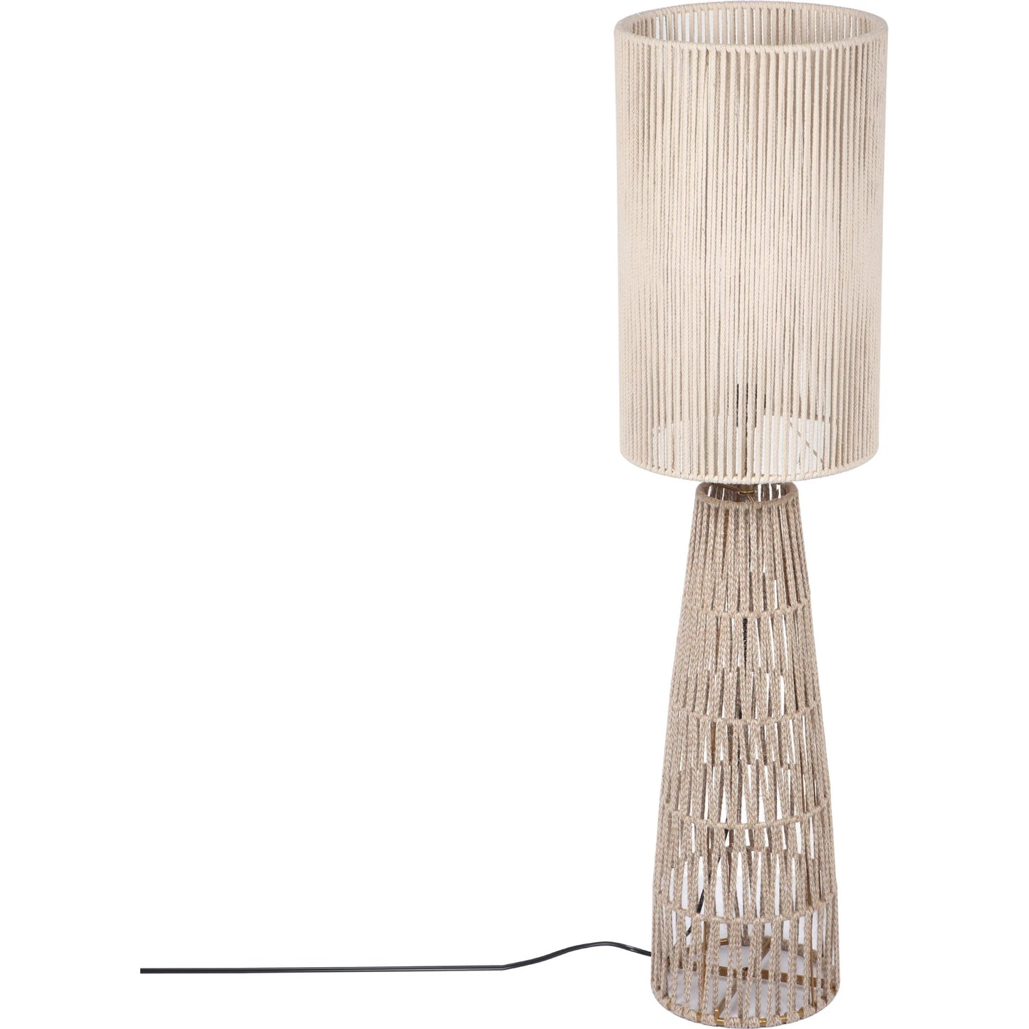 002 SI-2145043 | Additional Silo | Beam Jute Floor Lamp by TOV Furniture in natural. Made from cotton, iron, jute in a cottage & farmhouse style.