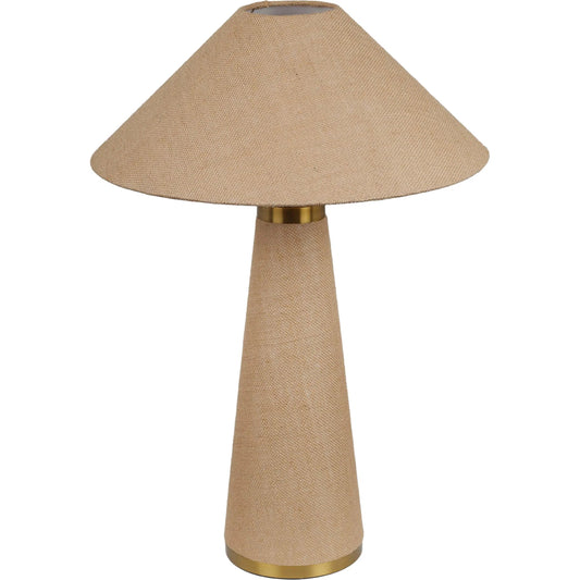 001 SI-2454319 | Primary Silo | Graham Jute Table Lamp by TOV Furniture in natural. Made from hips, iron, jute in a unique style.