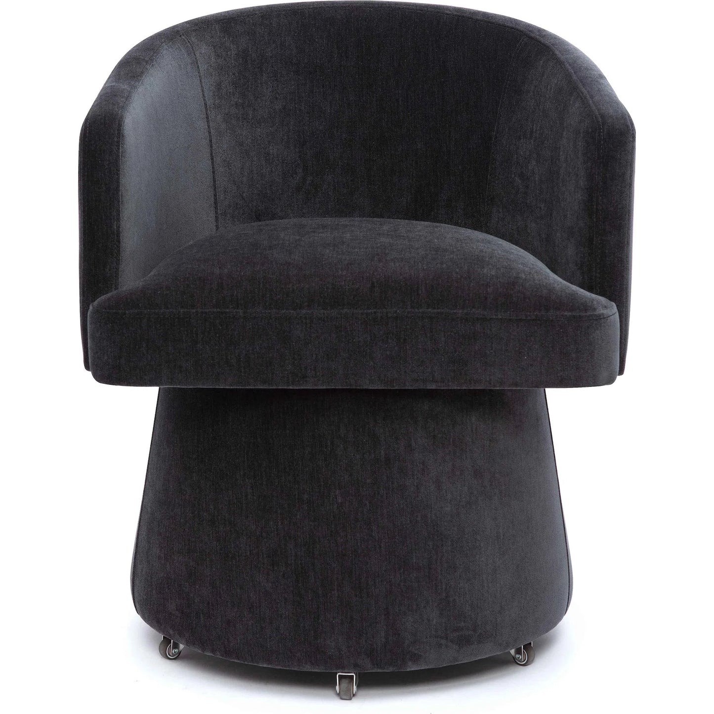 019 SI-2320939 | Additional Silo | Kristen Upcycled Chenille Rolling Desk Chair by TOV Furniture. Made from unique in a transitional style.