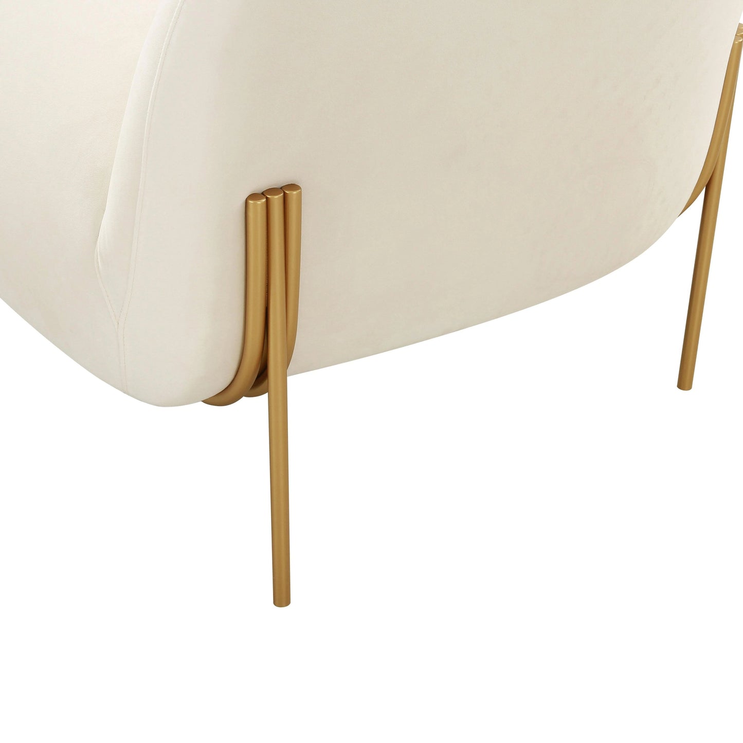 005 SI-1984290 | Additional Silo | Kandra Velvet Accent Chair by TOV Furniture. Made from iron, velvet, wood in a modern style.