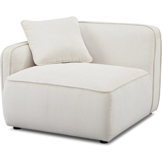 001 SI-2356377 | Primary Silo | Travie Performance Corduroy Velvet LAF Corner Chair by TOV Furniture. Made from corduroy, plywood, wood in a transitional style.