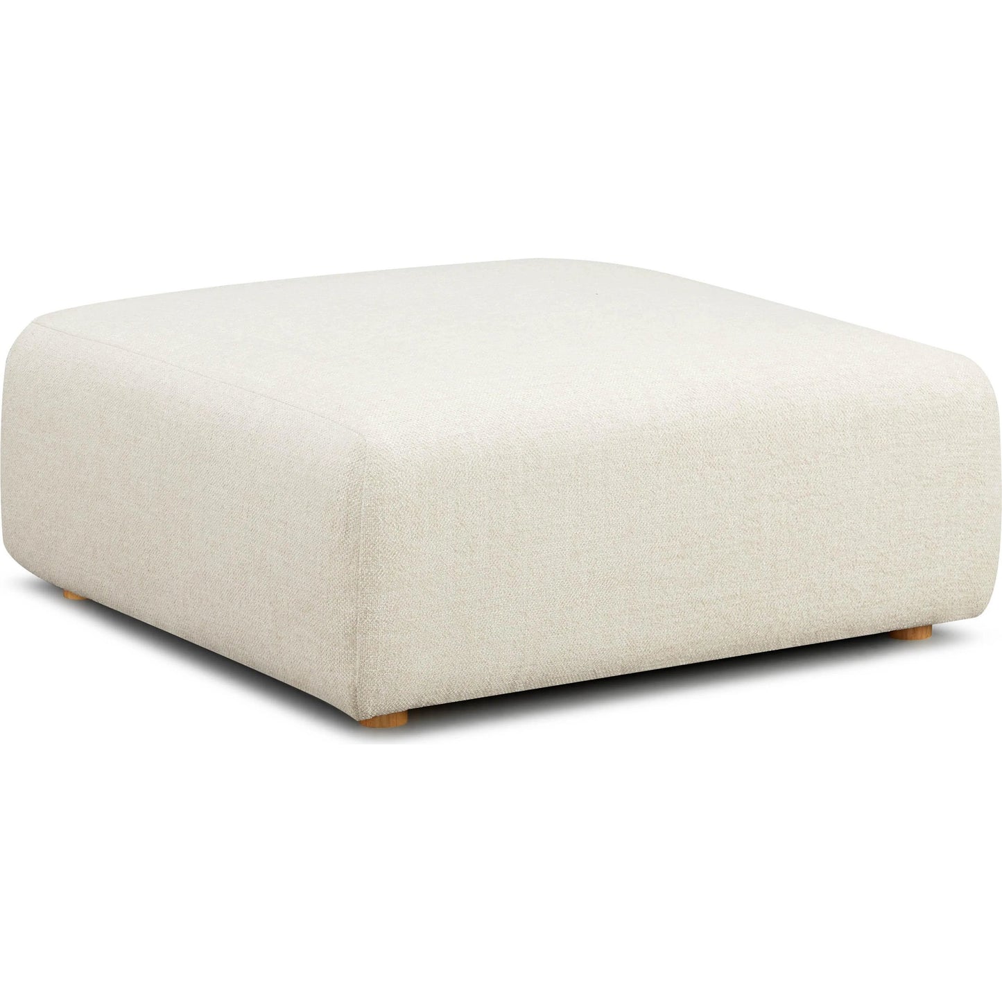 001 SI-2320893 | Primary Silo | Hangover Heavy Textured Fabric Ottoman by TOV Furniture. Made from fabric, plywood, wood in a unique style.