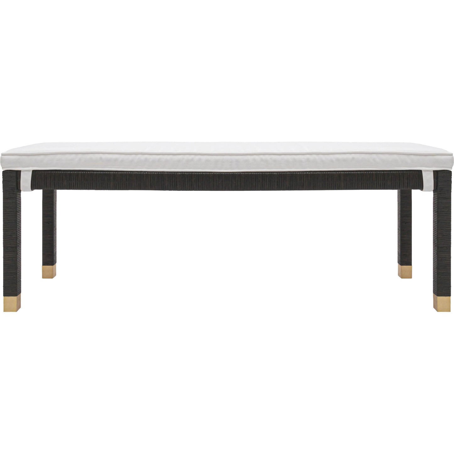 007 SI-2107250 | Additional Silo | Amara Woven Rattan Bench by TOV Furniture. Made from rattan veneer, wood in a cottage & farmhouse style.