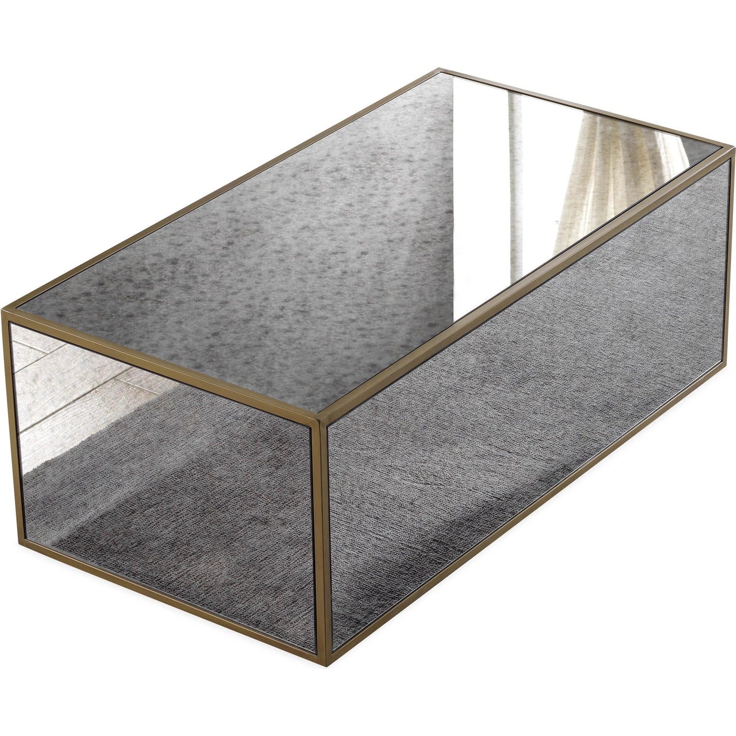 012 SR-389691 | Additional Silo | Lana Coffee Table by TOV Furniture in natural. Made from wood, steel, glass in a eclectic & global style.