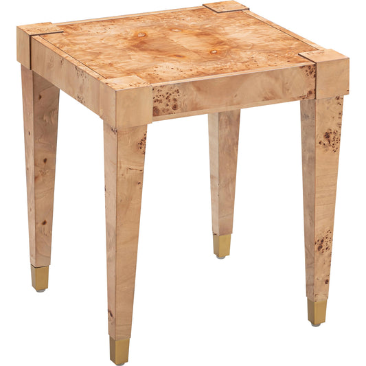 001 SI-1984377 | Primary Silo | Brandyss Burl End Table by TOV Furniture. Made from unique in a modern style.
