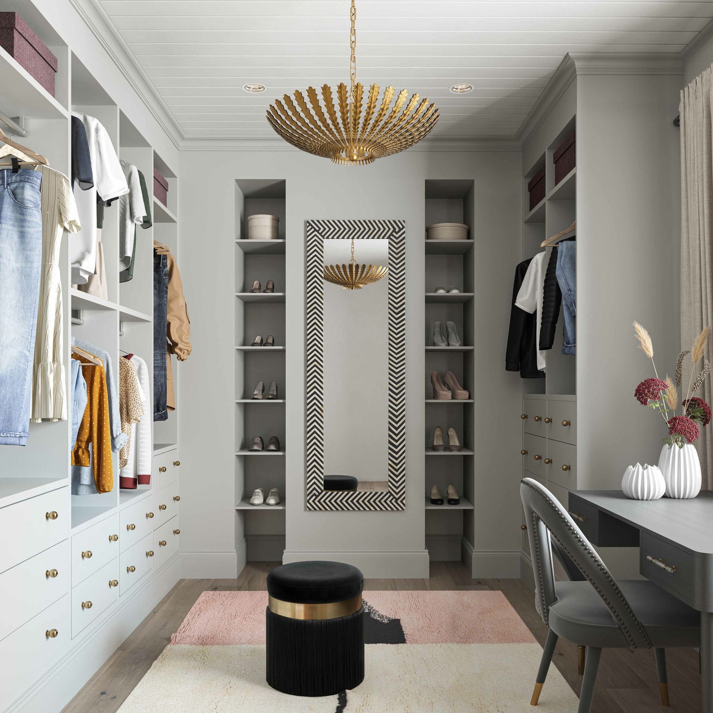 019 SI-1787214 | Lifestyle | Melody Tasseled Ottoman by TOV Furniture. Made from velvet, mdf in a transitional style.