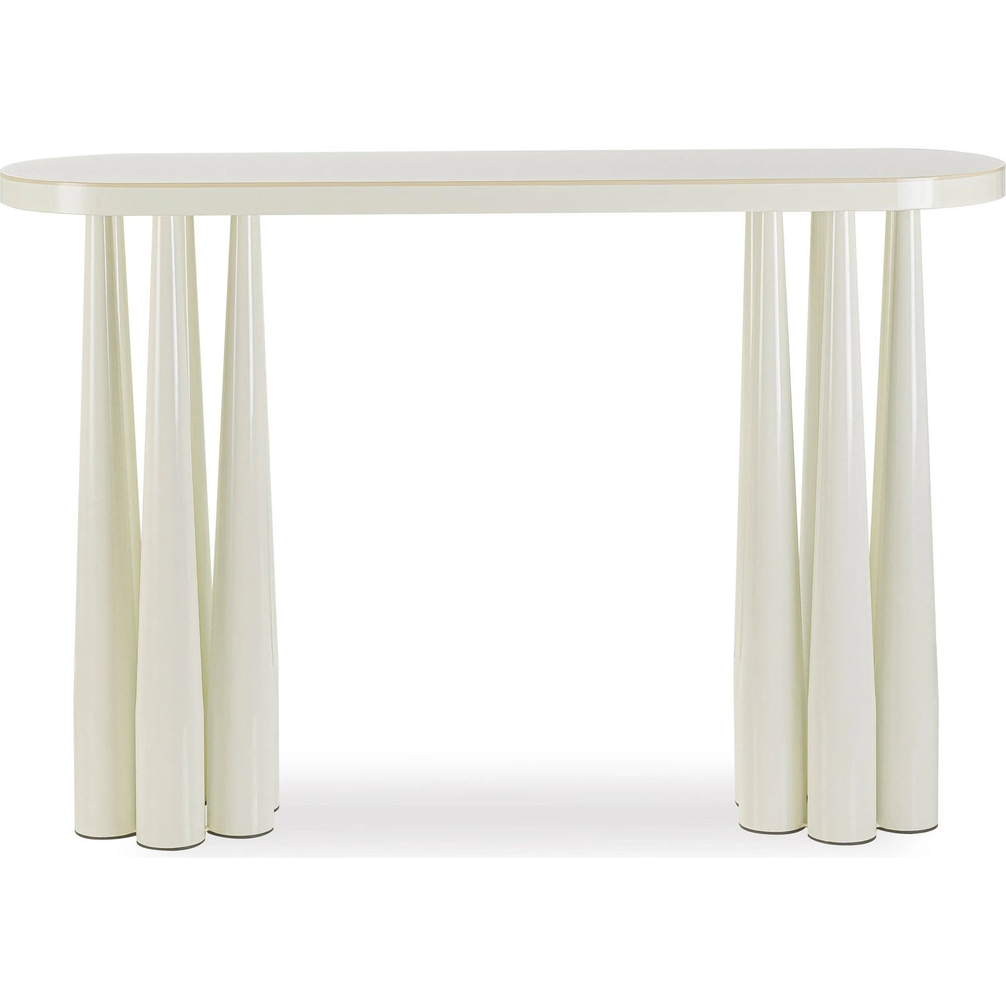 006 SI-2321043 | Additional Silo | Titan Glossy Console Table by TOV Furniture. Made from mdf, steel in a unique style.