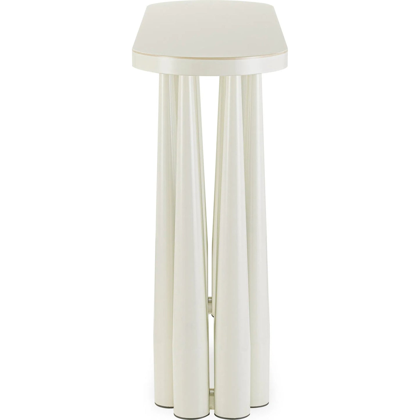 008 SI-2321043 | Additional Silo | Titan Glossy Console Table by TOV Furniture. Made from mdf, steel in a unique style.