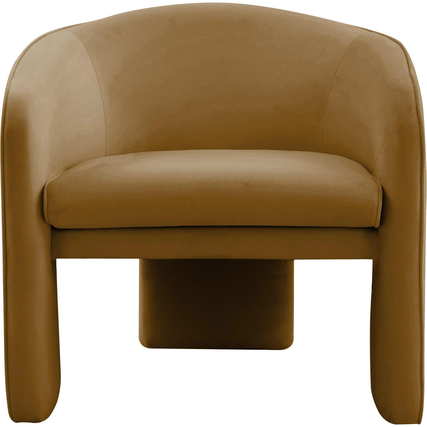 009 SI-1984450 | Closeup | Marla Velvet Accent Chair by TOV Furniture. Made from velvet in a modern style.