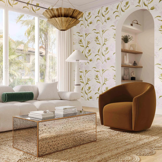 Jordan Velvet Swivel Chair by TOV Furniture. Made from plywood, velvet in a transitional style.