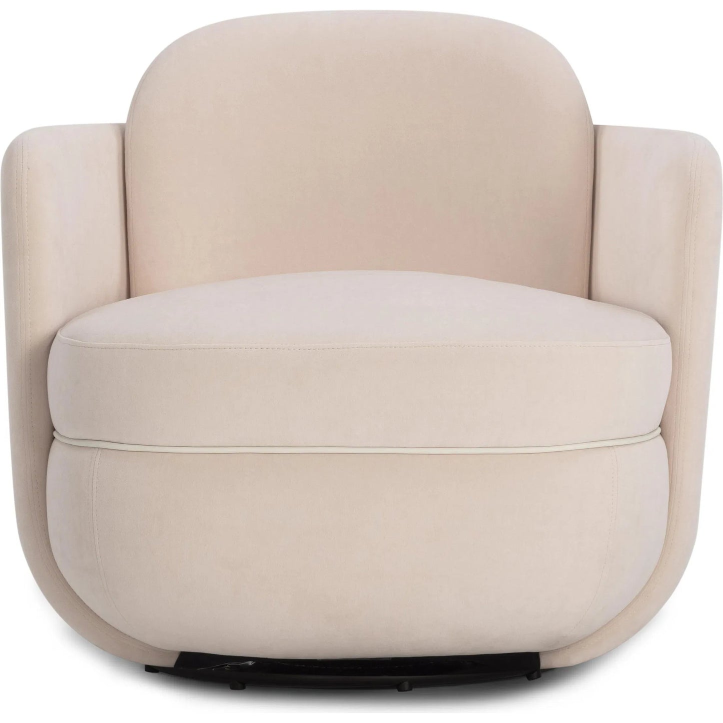 001 SI-2440016 | Primary Silo | Wolfie Velvet Swivel Chair by TOV Furniture. Made from plywood, velvet in a unique style.