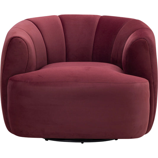 001 SI-2532659 | Primary Silo | Jasmine Performance Velvet Swivel Accent Chair by TOV Furniture. Made from fabric, plywood in a unique style.