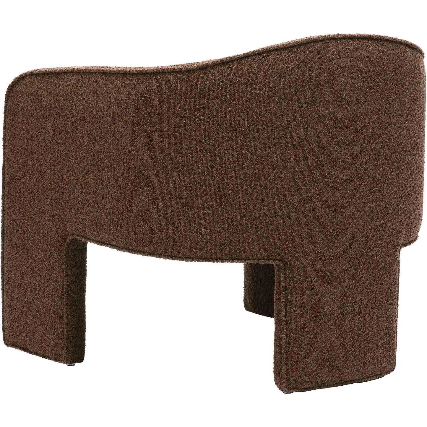 004 SI-2248355 | Additional Silo | Marla Boucle Accent Chair by TOV Furniture. Made from boucle, plywood, wood in a transitional style.